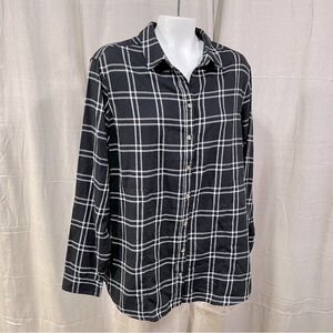 JACHS Girlfriend Super Soft Feel Flannel Shirt